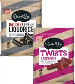 Coles Darrell Lea Liquorice or Twists 260g-280g offer