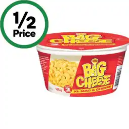 Woolworths The Big Cheese Mac & Cheese Bowl 105g offer