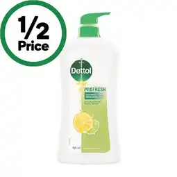 Woolworths Dettol Profresh Shower Gel 950ml offer