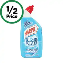 Woolworths Harpic Fresh Power Toilet Cleaner 700ml offer