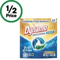 Woolworths Dynamo Professional Laundry Capsules Pk 29 offer