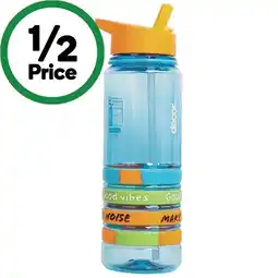 Woolworths Decor Quad Bands Tritan Bottle Assorted 750ml offer