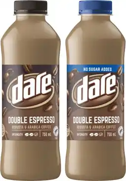 Coles Dare Flavoured Milk 750mL offer