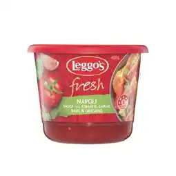 Woolworths Leggo’s Fresh Pasta Sauce Varieties 450g – From the Fridge offer