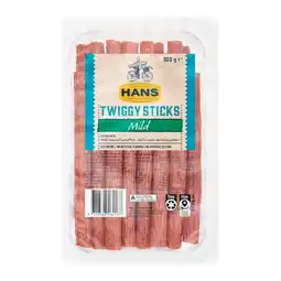 Woolworths Hans Twiggy Sticks 500g β From the Deli offer