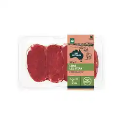 Woolworths Australian Lamb Leg Steak 540g offer