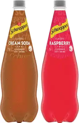 Coles Schweppes Soft Drink 1.1 Litre offer