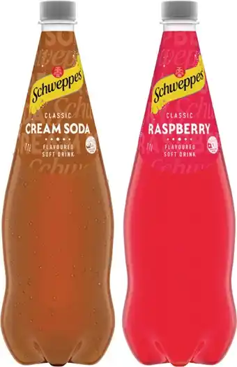 Coles Schweppes Soft Drink 1.1 Litre offer