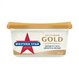 Woolworths Western Star Gold Butter 340g offer