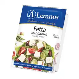Woolworths Lemnos Cheese Fetta Varieties 180-200g offer