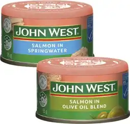Coles John West Salmon 95g offer