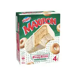 Woolworths Peters Maxibon 560ml Pk 4 – From the Freezer offer