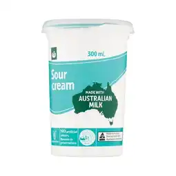 Woolworths Woolworths Sour Cream 300ml – From the Fridge offer