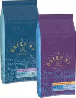 Coles Daley St Coffee Beans 1kg offer