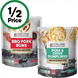 Woolworths Hong Kong Kitchen Dumplings or Buns 240-480g offer