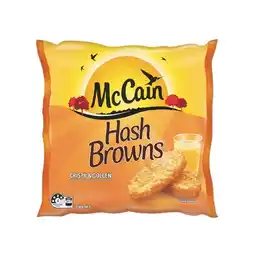 Woolworths McCain Hash Browns 750g offer