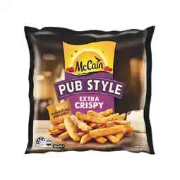 Woolworths McCain Pub Style Chips or Wedges 750g offer