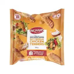 Woolworths Ingham’s Buttermilk Chicken Tenders 550g offer