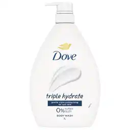 Woolworths Dove Body Wash 1 Litre offer