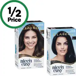 Woolworths Clairol Nice’n Easy Permanent Hair Colour offer