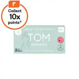 Woolworths Tom Organic Tampons Pk 16 offer