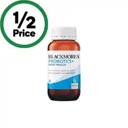 Woolworths Blackmores Probiotics+ Daily Health Capsules Pk 55 offer