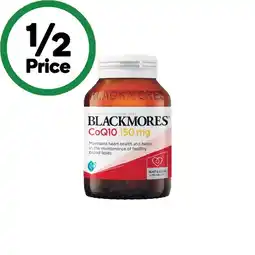 Woolworths Blackmores CoQ10 150mg Capsules Pk 90 offer