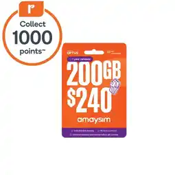 Woolworths amaysim $240 Starter Pack offer