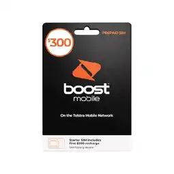 Woolworths Boost SIM Pack $300^ offer