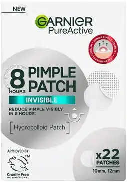 Coles Garnier Pure Active Pimple Patches 22 Pack offer