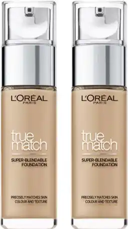 Coles L'Oréal True Match Liquid Foundation 30mL offer