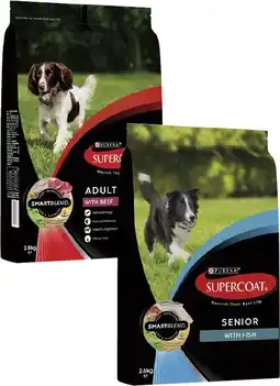 Coles Supercoat Dry Dog Food 2.6kg-2.8kg offer