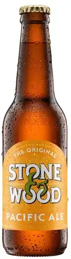 Coles Stone & Wood Pacific Ale Bottles 24x330mL offer