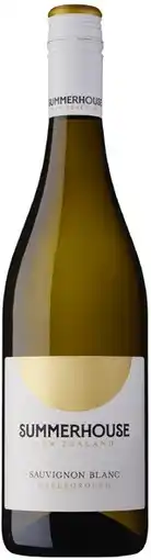 Coles Summerhouse Marlborough Sauvignon Blanc 750mL offer