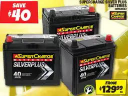 Autobarn Supercharge silver plus båtteries offer