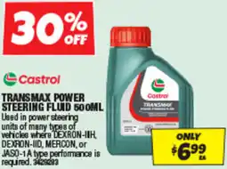 Autobarn Transmax power steering fluid offer