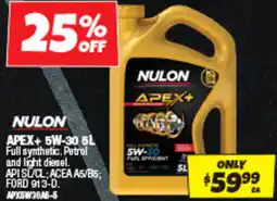 Autobarn Apex+ 5w-30 offer