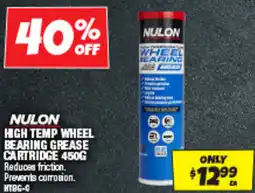 Autobarn Nulon high temp wheel bearing grease cartridge offer