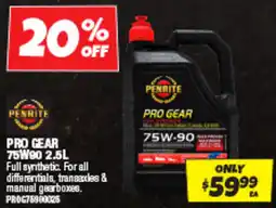 Autobarn Pro Gear 75W90 offer