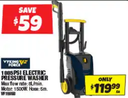 Autobarn 1885 psi electric pressure washer offer
