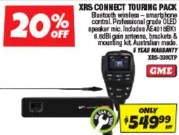 Autobarn Xrs connect touring pack offer