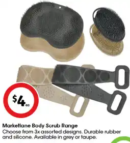 Coles Marketlane Body Scrub Range offer