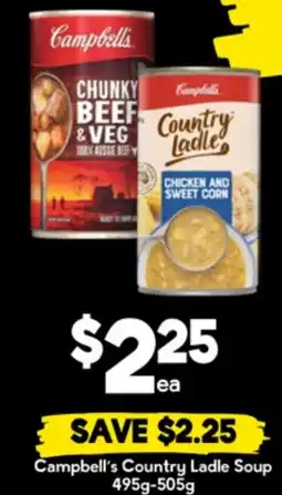 Drakes Campbell's Country Ladle Soup offer