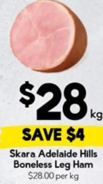 Drakes Skara Adelaide Hills Boneless Leg Ham offer