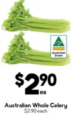 Drakes Australian Whole Celery offer