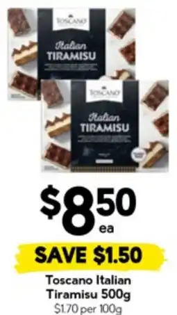 Drakes Toscano Italian Tiramisu offer