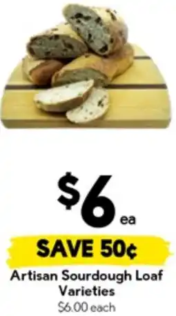 Drakes Artisan Sourdough Loaf offer