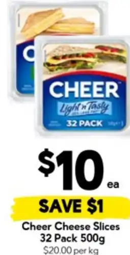 Drakes Cheer Cheese Slices offer