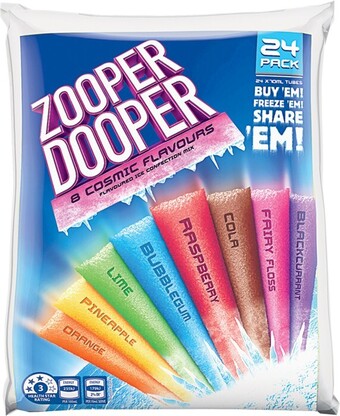 IGA Zooper Dooper 24 Pack Selected Varieties offer