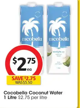 Coles Cocobella Coconut Water offer